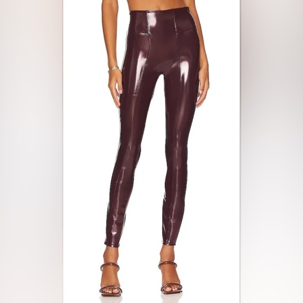 Spanx leather leggings